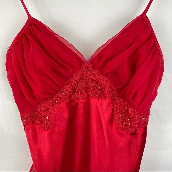 NWT Vintage Victoria’s Secret Red Intimate Teddy - Picture 4 of 13